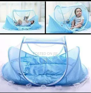 Baby Zip Closer Mosquito Net with Mattress & Pillow