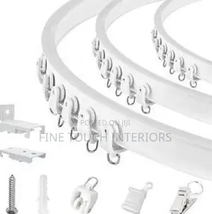 Bendable Curtain Rails - Modern Minimalist Curtain Track