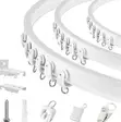 Bendable Curtain Rails - Modern Minimalist Curtain Track - 1