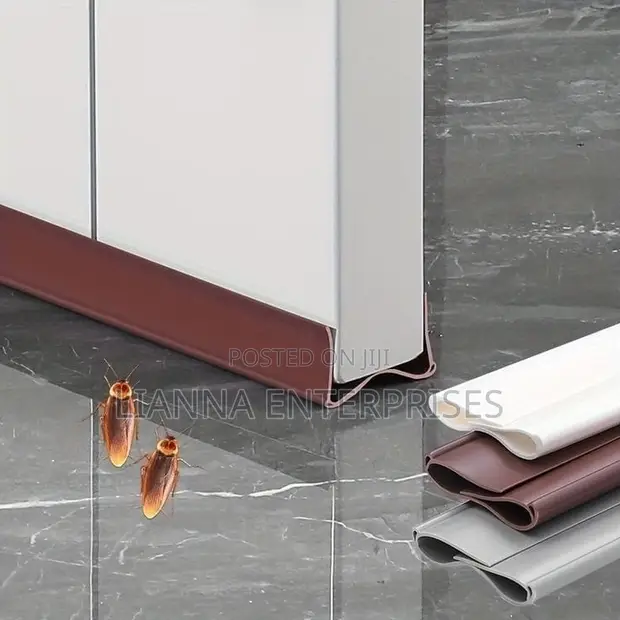 Silicone Door Sealer Strip - Insect & Soundproof - 1