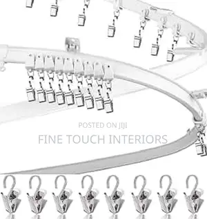 Bendable Curtain Rails - 6 Meter Curved Window Track
