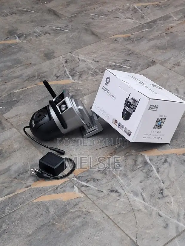 V380 Dual Lens 360° Outdoor WiFi CCTV Security Camera - 1