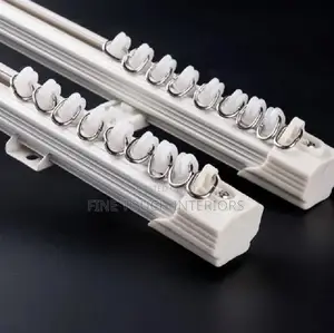 Premium Straight Curtain Rails - Brand New