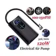 12V Portable Tire Inflator Air Compressor 150PSI 120W - 2