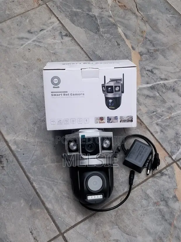 V380 Pro 360° PTZ Dual Lens Outdoor WiFi Security Camera - 1
