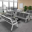 3 Seater Waiting Bench - Office Reception Bench Chair - 1