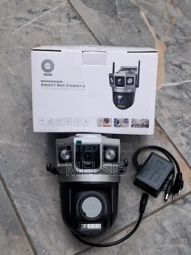 V380 Pro Dual Lens Outdoor WiFi PTZ CCTV Camera - 1