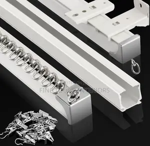 Straight Curtain Rails - Modern System
