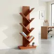 Tree Shaped Wooden Bookcase - 2