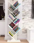 Tree Shaped Wooden Bookcase - 5
