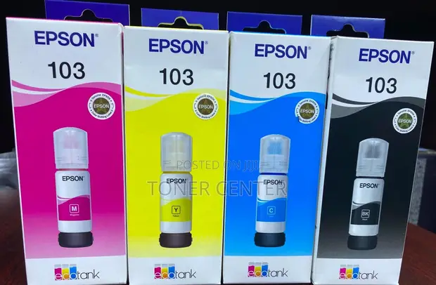 Epson 103 Black Ink Cartridge - 1
