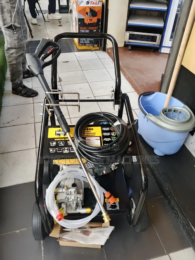 Hisaki Japan Petrol Pressure Washer 3400PSI 8.5hp - 1