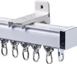Adjustable Straight Curtain Rails - Brand New - 1