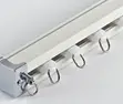 Straight Curtain Rails - Professional System - 1