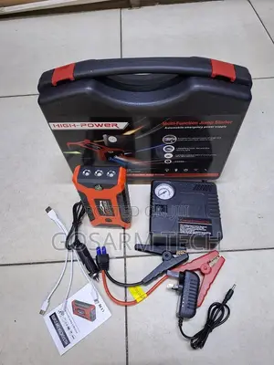 Portable Car Jump Starter Power Bank & Tyre Inflator