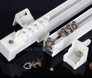 Straight Curtain Rails - Smooth Sliding Track