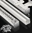 Straight Curtain Rails - Smooth Sliding Track - 2