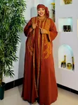 Versatile 2-in-1 Islamic Women's Abaya Dress - 1