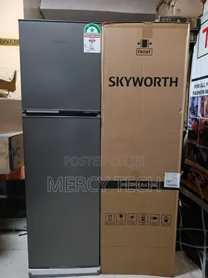 Skyworth 158L Double Door Refrigerator
