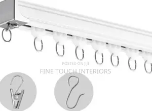 Straight Curtain Rails - Durable Ceiling Track