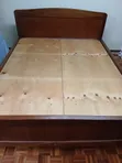 5x6 Double Bed Frame with Mattress - 2