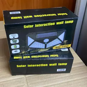 Mwanga wa Solar wa Usalama wa 100W na Kihisi Mwendo cha PIR