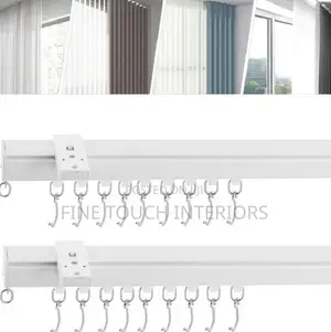 Heavy Duty Straight Curtain Rails - Brand New