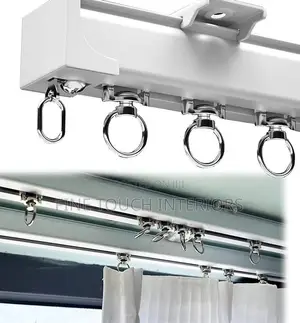 Straight Curtain Rails - Strong Curtain Support