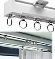 Straight Curtain Rails - Strong Curtain Support - 1
