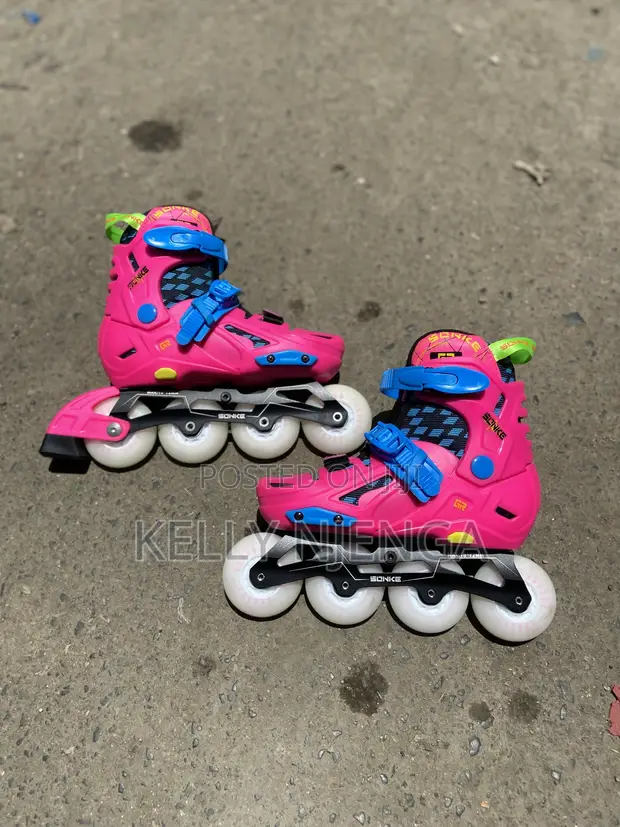 Inline Skates za Watoto Zenye Magurudumu ya LED - 1