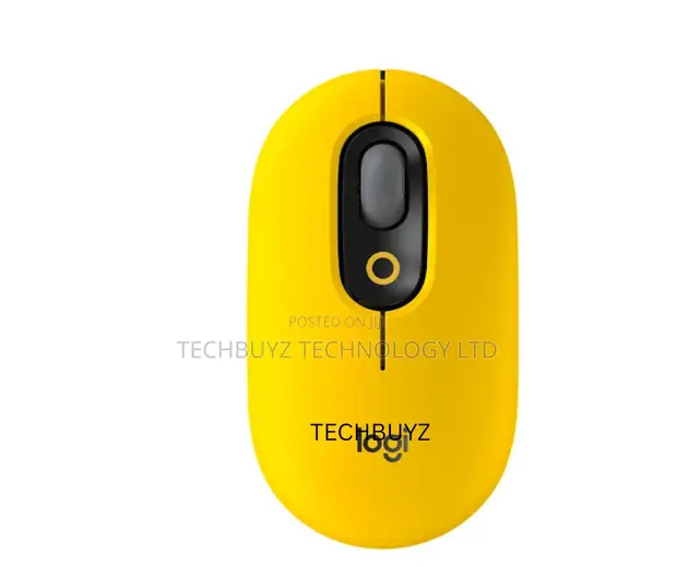 Logitech POP Wireless Mouse with Emoji Button - Blast - 1