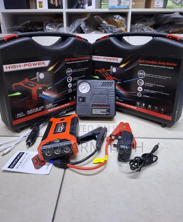 High-Performance Portable Car Jump Starter & Power Bank - 1