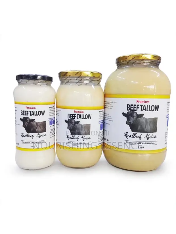 Beef Tallow Cooking Oil - 1