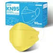 Yellow KN95 Dust Mask - 1