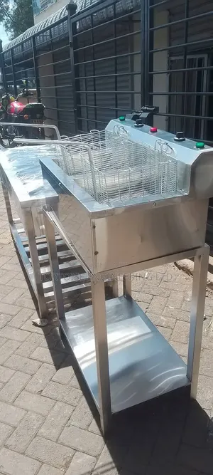 Electric Double Deep Fryer 10L + 10L