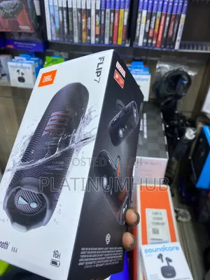 Original JBL Flip 7 Speaker - Black