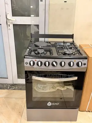 Nunix 60x65 3+1 Standing Cooker with Electric Oven