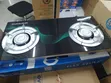Olelon 2-Burner Glass Top Gas Cooker - 2