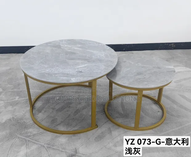 Marble Nesting Coffee Table - 1