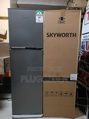 Skyworth 158L Double Door Refrigerator