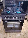 Nunix Standing Cooker 3 Gas + 1 Electric Burner, Electric Oven 60x60 - 1