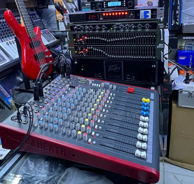 Complete Pro Sound System Setup - Peavey CS4000 Allen Heath - 1