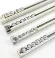 Straight Metal Curtain Rails - Brand New - 1