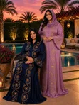 Dubai Islamic Abaya Dress for Ladies - 2