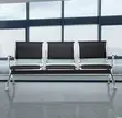 Hospital 3-Seat PU Leather Waiting Bench - 5