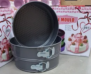 Cake Mould Tin Set (3pcs)