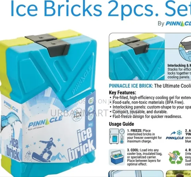 Pinnacle Ice Bricks TPX9001 (2pcs, 330ml) - 1