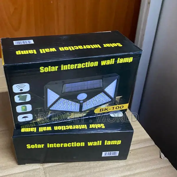 100 LED Solar Street Light with 3 Modes & PIR Motion Sensor - 1