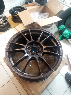 17 Inch 4-Hole Brown Rims