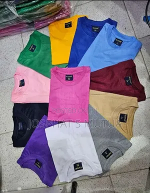 Bulk Round Neck T-Shirts - Branded